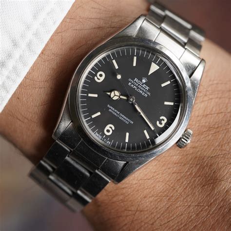 1984 rolex explorer reference 1016|Rolex 1016 explorer for sale.